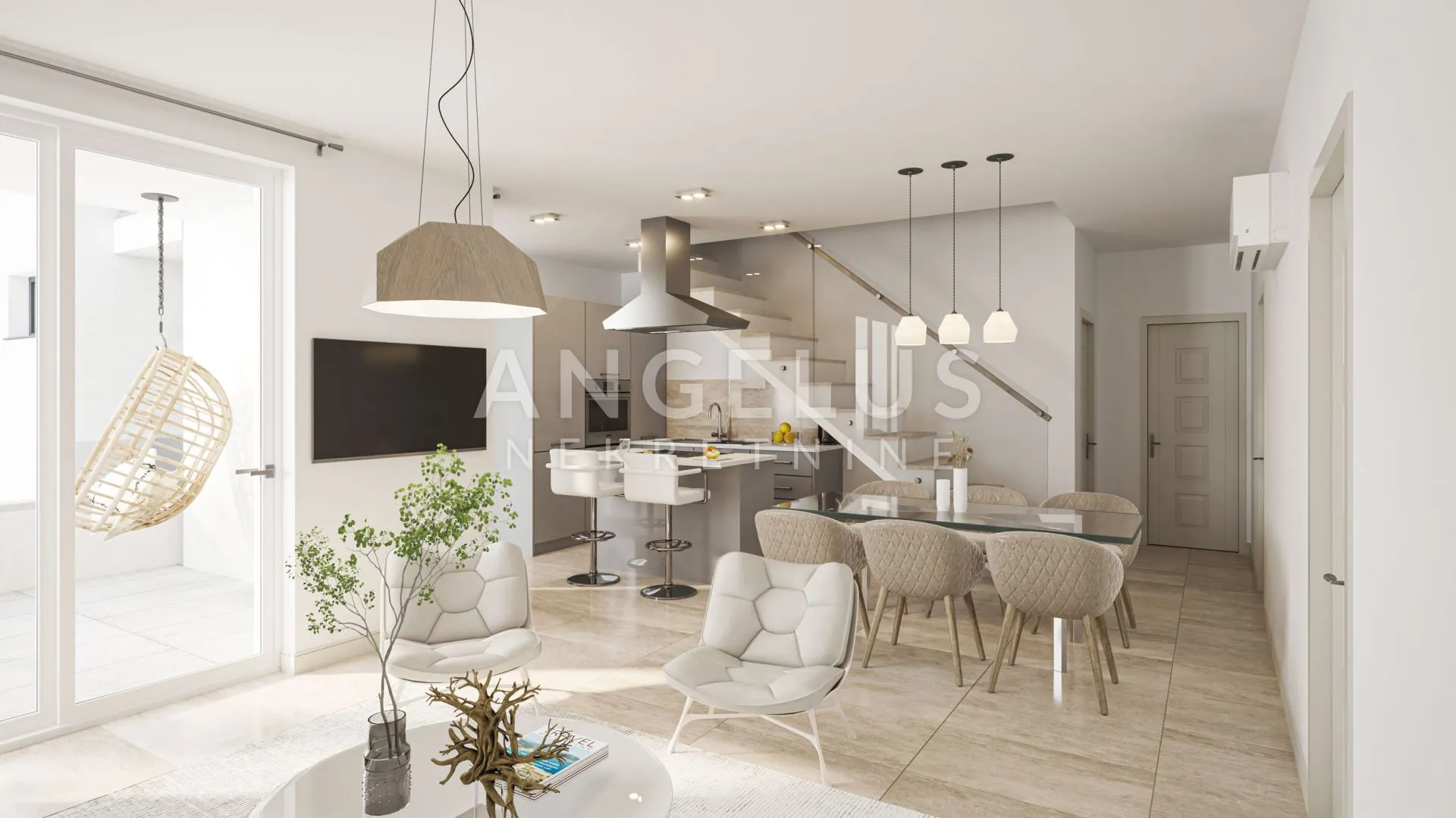 brač, milna - troetažni apartman, bazen i parking, prodaja - slika 2