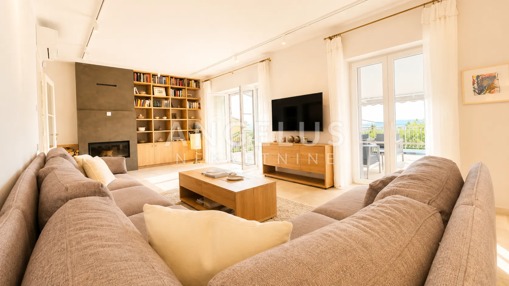 opatija, volosko - kuća s pogledom na more s bazenom, 230m2, dugoročni najam! - slika 8