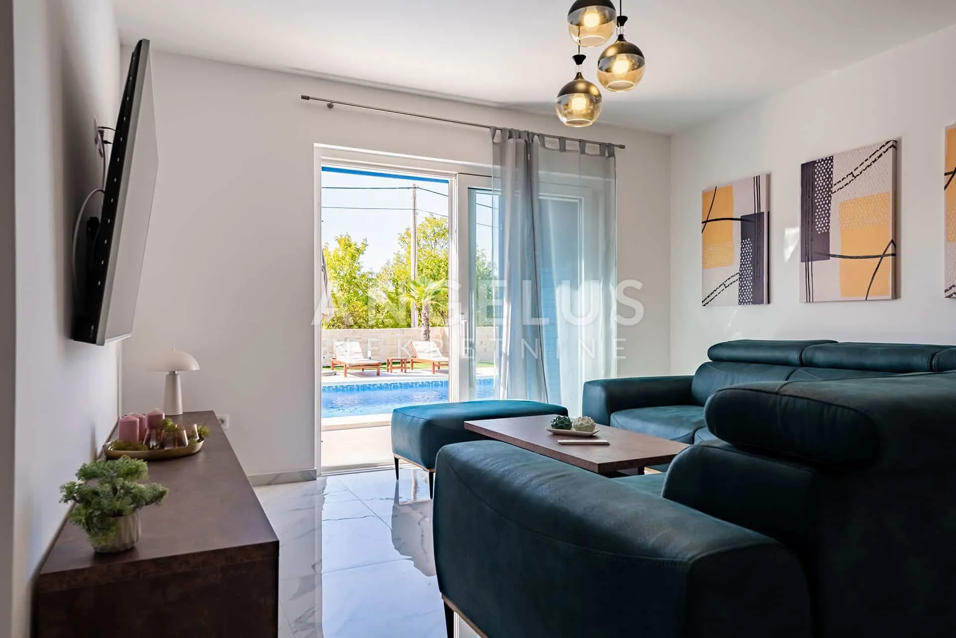 krk, dobrinj - vila s bazenom 185m2 - slika 6