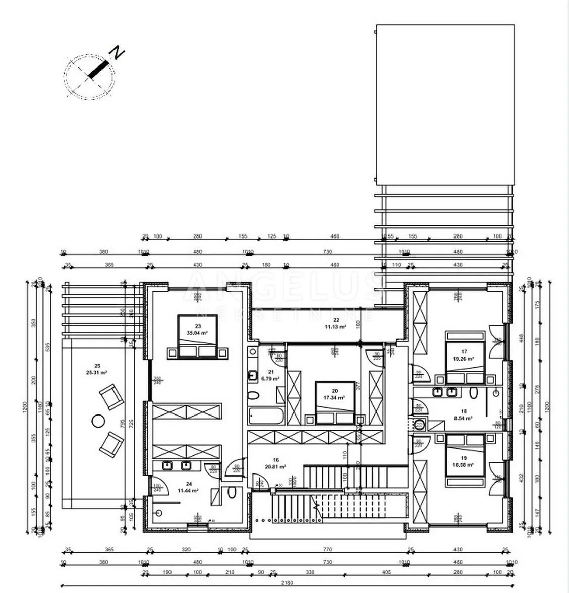 istra, višnjan - vila 402m2 s pogledom na more - slika 40