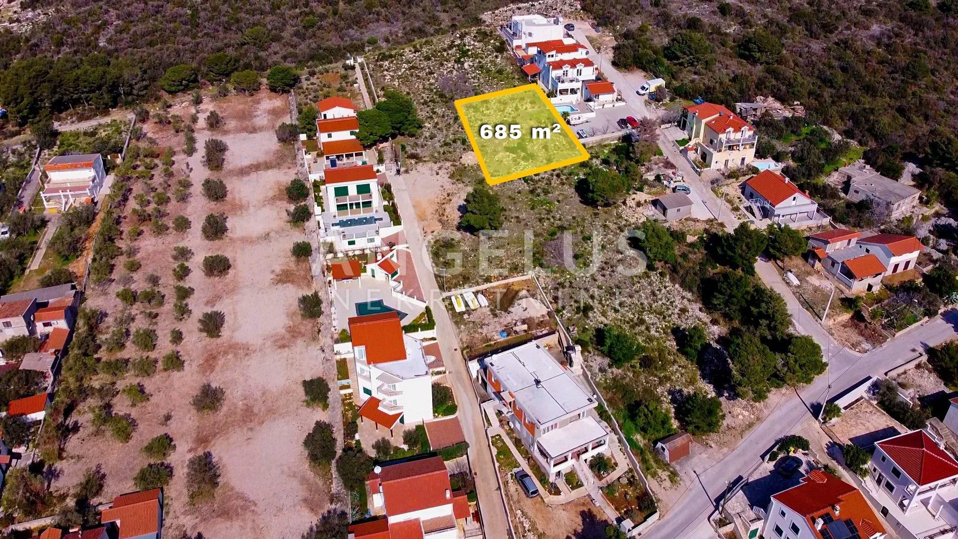 šolta, maslinica - građ.zemljište blizu mora, 650 m2, prodaja - slika 4