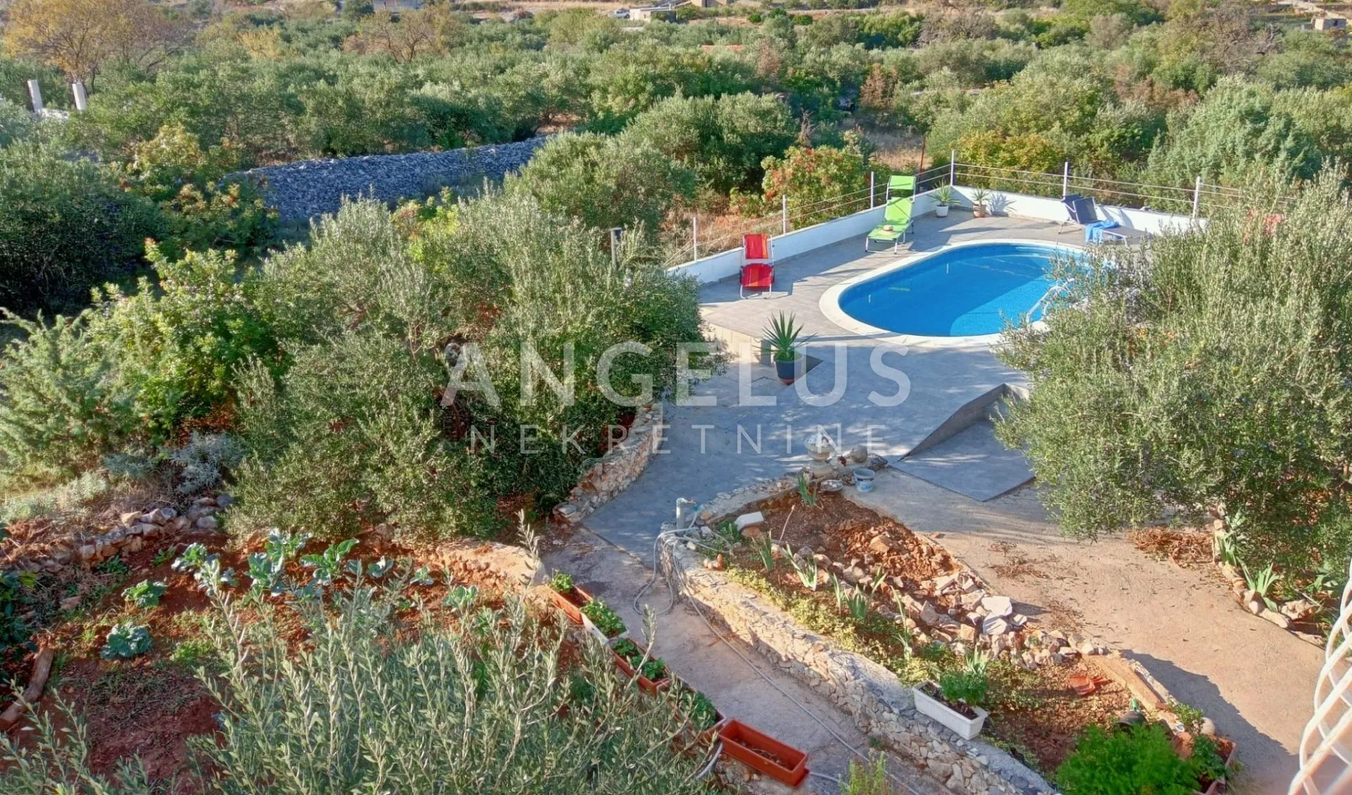 čiovo, slatine - apartmanska kuća sa bazenom prodaja - slika 15