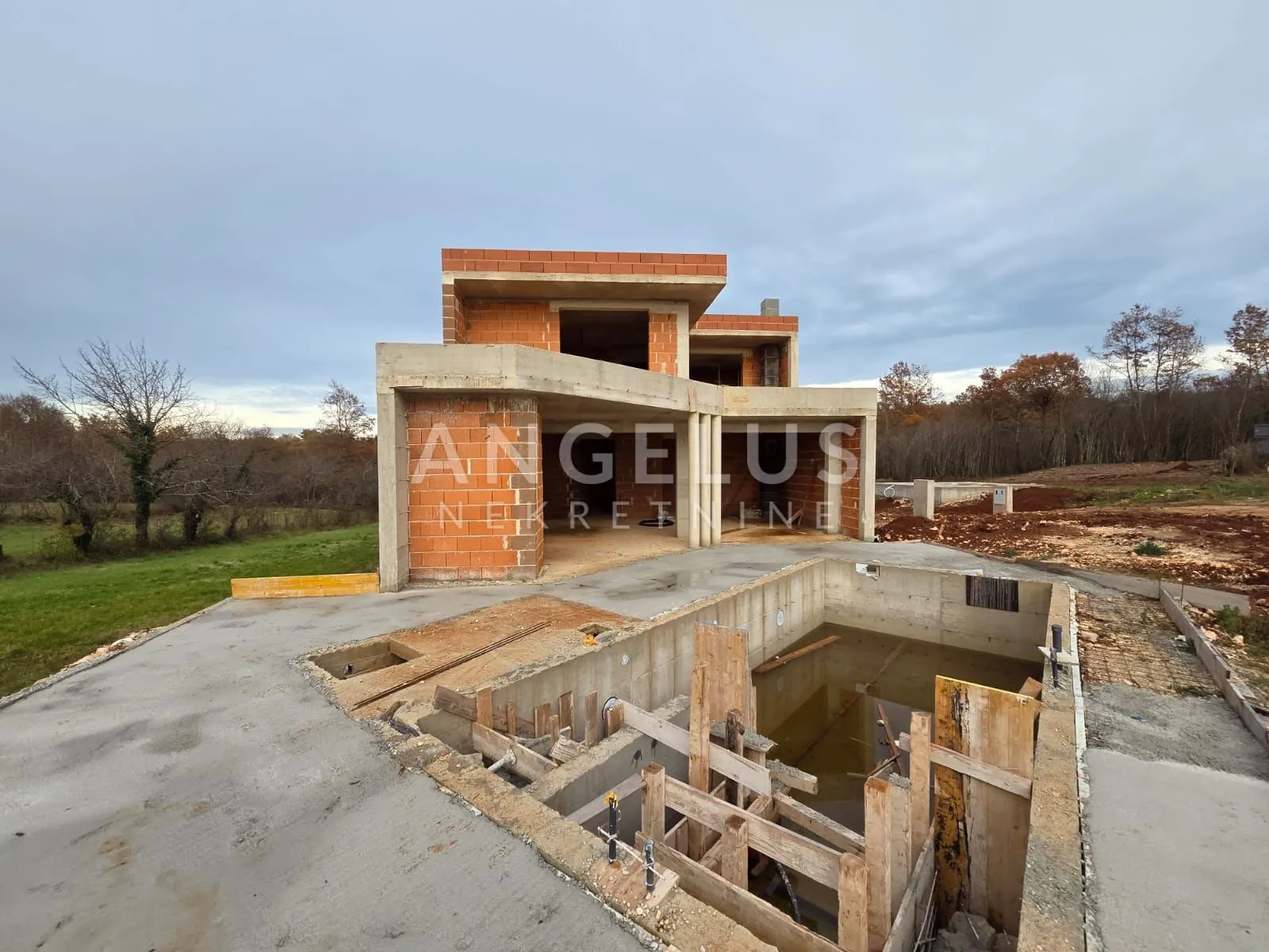 istra, barban - roh bau vila s bazenom, 174m2, prodaja! - slika 12