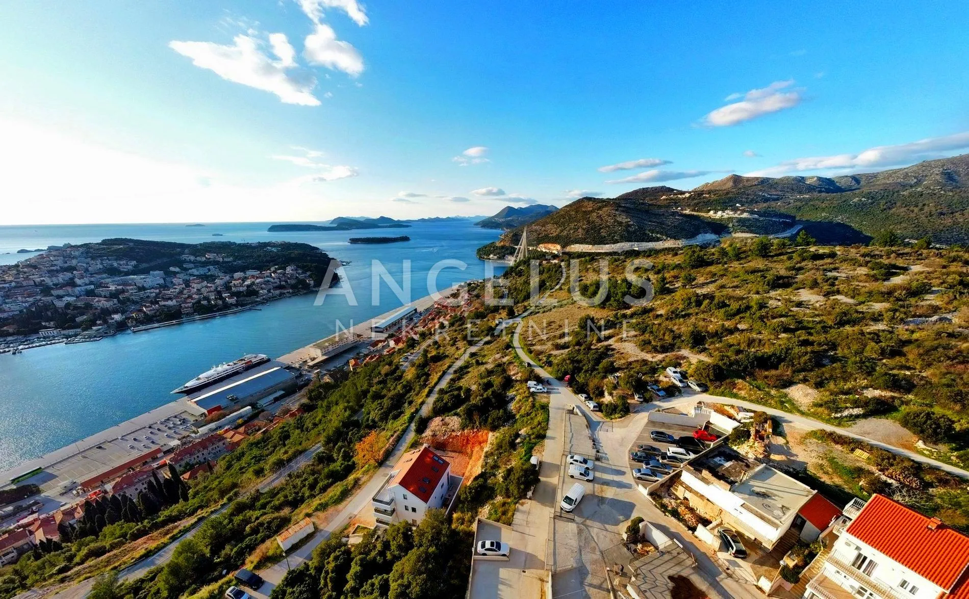 dubrovnik, nuncijata – građevinsko zemljište s panoramskim pogledom, 540m2 - slika 2