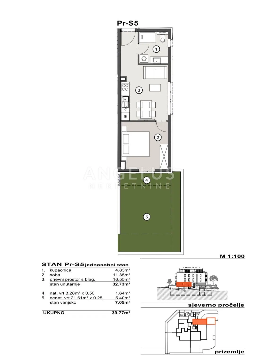 split, žnjan - luksuzna novogradnja, jednosoban stan - 39.77 m2, prodaja - slika 5