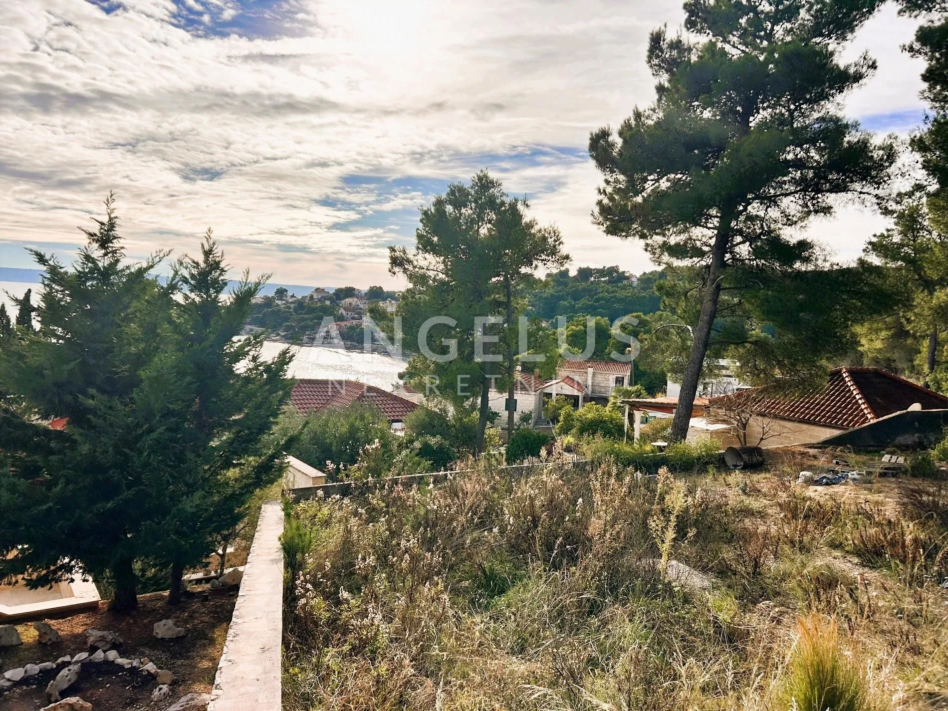 brač, sumartin - građ.zem. sa pogledom na more, prodaja - slika 5