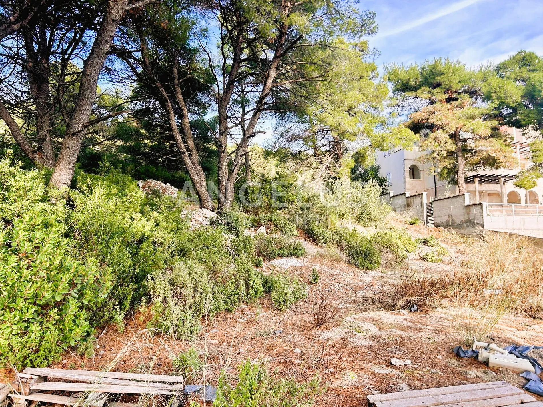 brač, sumartin - građ.zem. sa pogledom na more, prodaja - slika 18