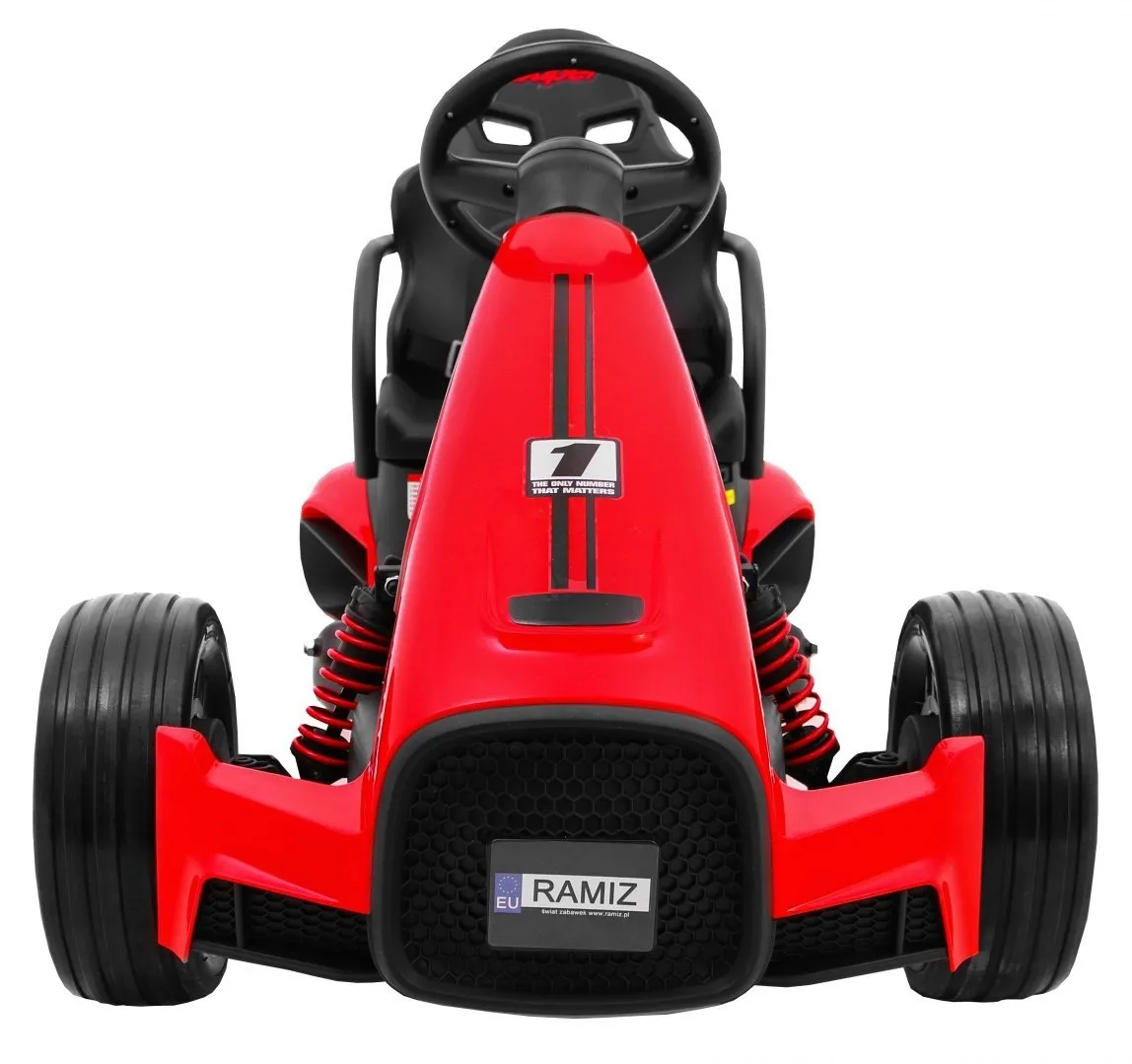 go-kart na akumulaotor xr-1 - crveni - slika 3