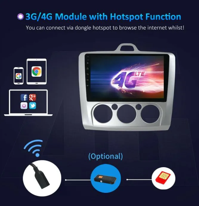 FORD FOCUS 2006 - 2011 Original Android GPS WIFI - Čakovec