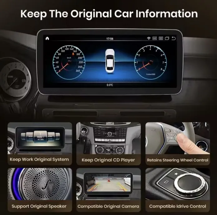 mercedes cls w218 original multimedija carplay navigacija radio kamera - slika 5