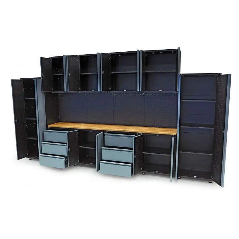 modularni sustav 16 ormarića za radione - slika 4