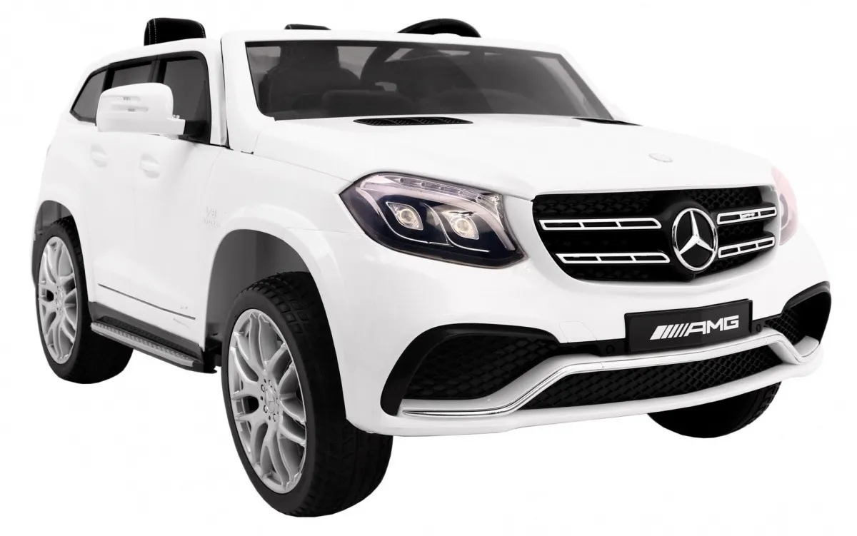 licencirani auto na akumultor mercedes benz amg 63 gls 4wd - bijeli - slika 5