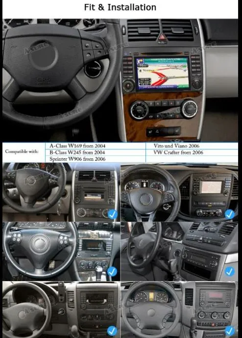 mercedes b klasa original 2din radio navigacija - slika 3