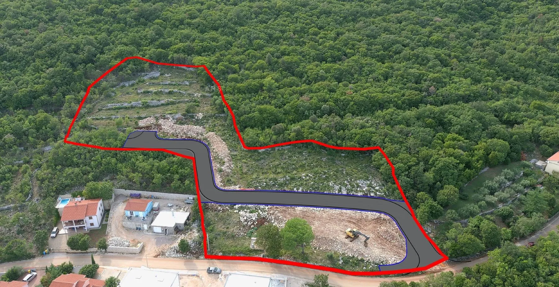investicijski projekt - zemljište s najljepšim pogledom na more! - slika 3