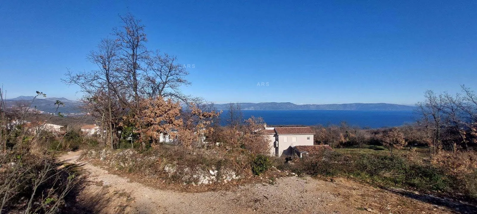 Parcela S Dozvolom I Panoramskim Pogledom Na More - Labin, Labin