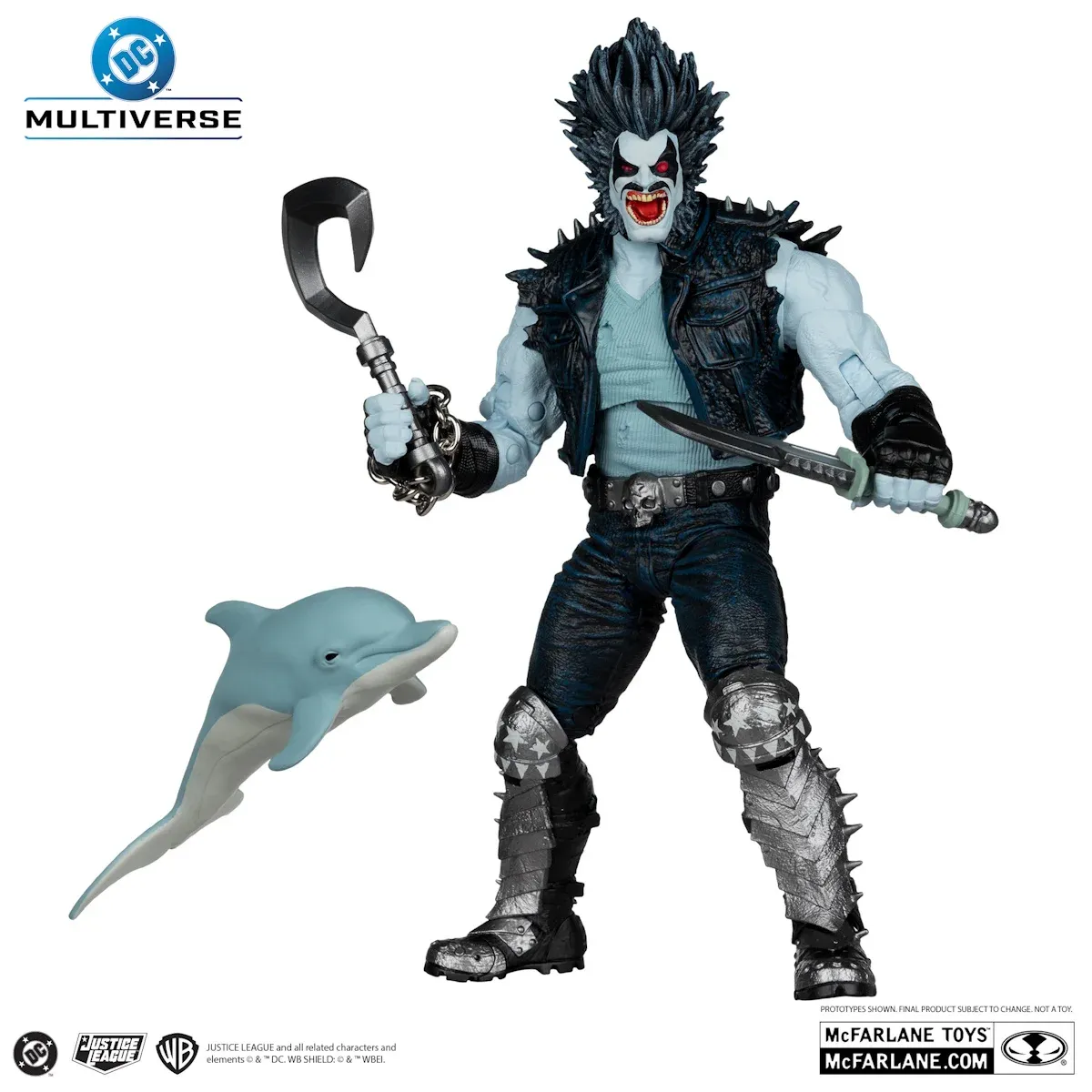mcfarlane collector edition #58 – lobo (dc classic) figura, 18cm - slika 2