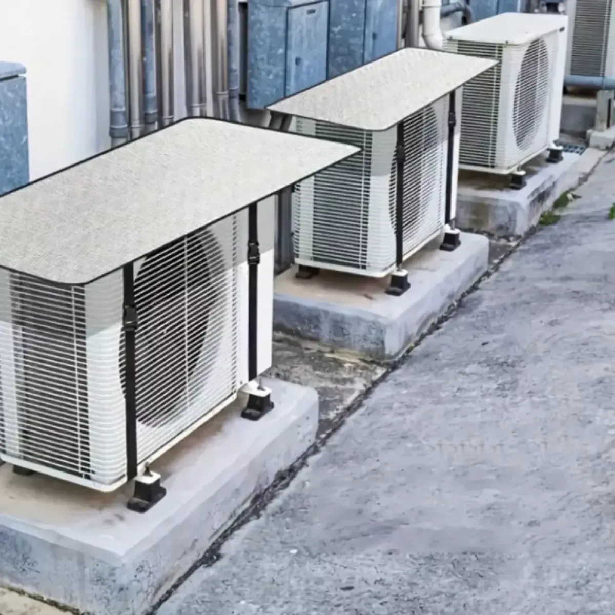 zaštita za vanjski dio klima uređaja – aluminijski krov - slika 10