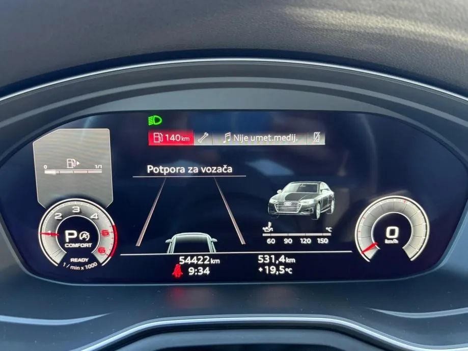 audi a4 35 tdi s-line+;u pdv-u;full;hr;54tkm;1vl;3 zone klima;grsj;app - slika 15