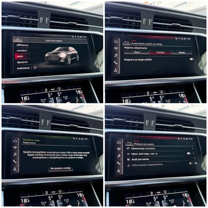 audi a6 45tfsi s-tronic °virtual°navi°led svjetla°leasing bez učešća° - slika 17