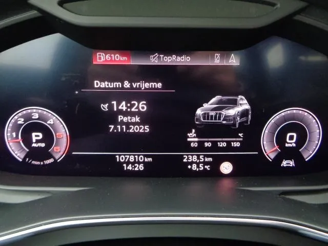 audi a6 allroad 50 tdi q str/mtrx/nav/pan/360/akov/nvis/laas/4xgsj/abt - slika 9