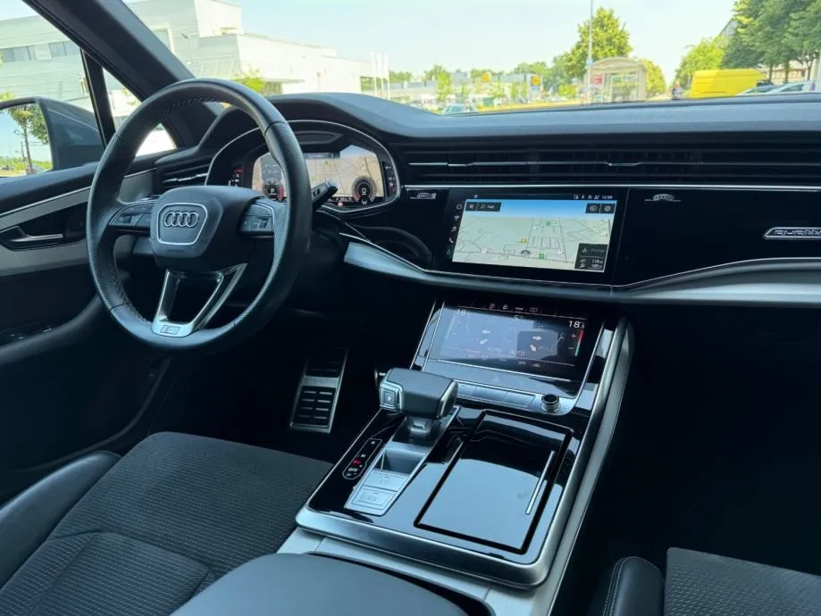 audi q7 45tdi s-line °7-sjedala°virtual°alcantara°navi°leasing° - slika 11