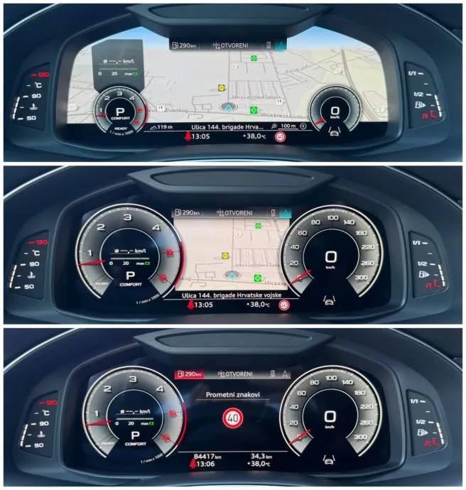 audi q7 45tdi s-line °7-sjedala°virtual°alcantara°navi°leasing° - slika 14