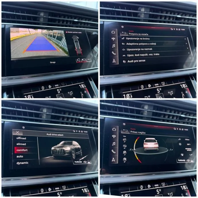 audi q7 45tdi s-line °7-sjedala°virtual°alcantara°navi°leasing° - slika 15