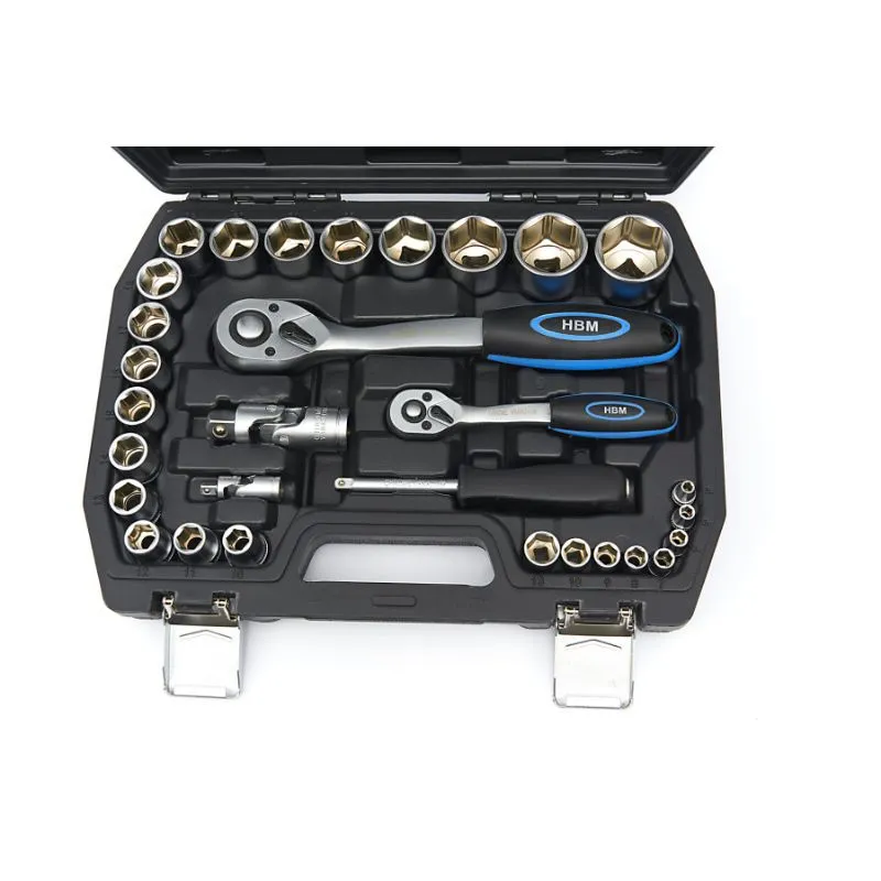 set nasadnih ključeva 1/4", 37 komada - slika 2