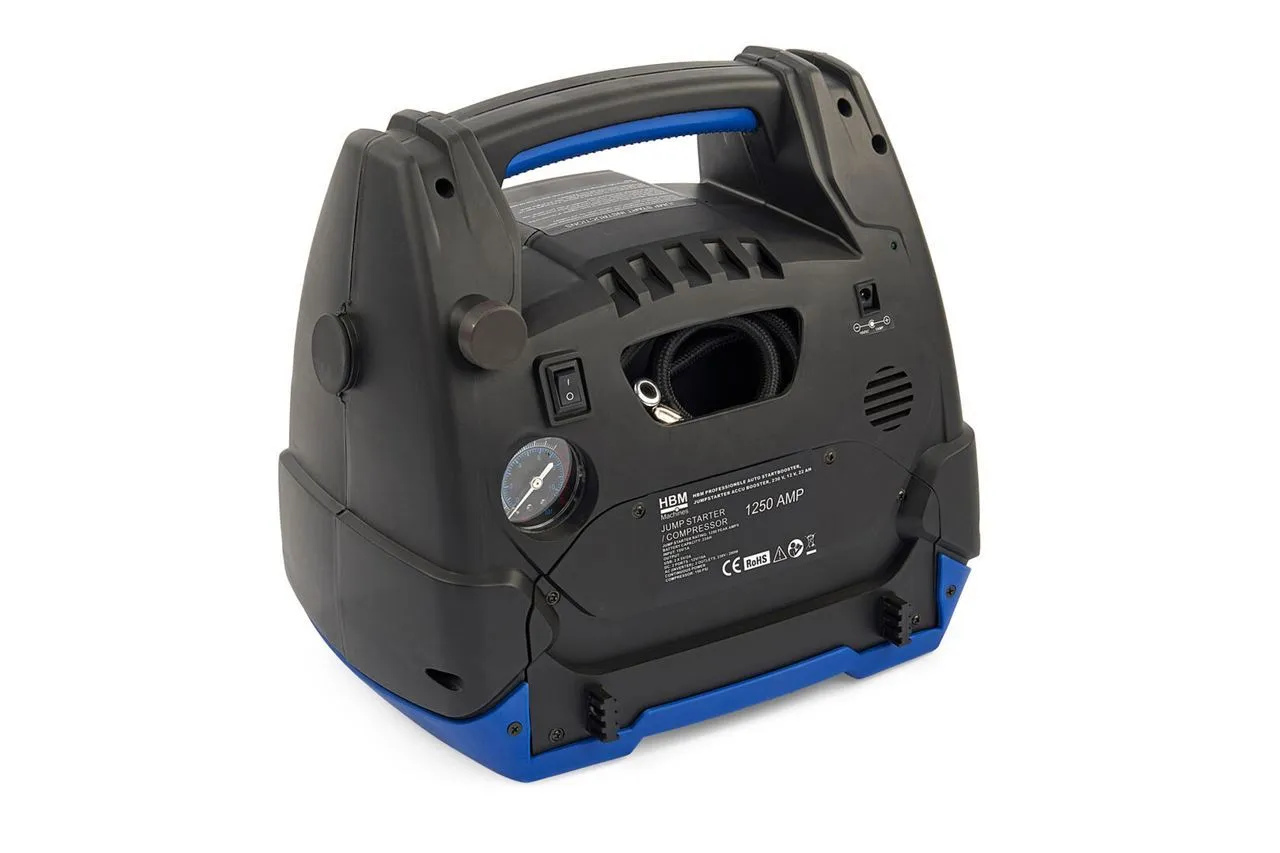 profesionalni starter akumulatora, jumpstarter, 230 v, 12 v, 22 ah - slika 2