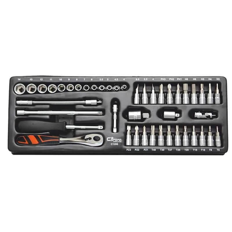 set nasadnih ključeva, 1/4" - slika 1