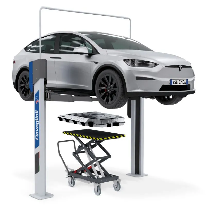elektromehanička dvostupna dizalica 3,5 t, 400v, kpx35ev, za ev vozil - slika 5