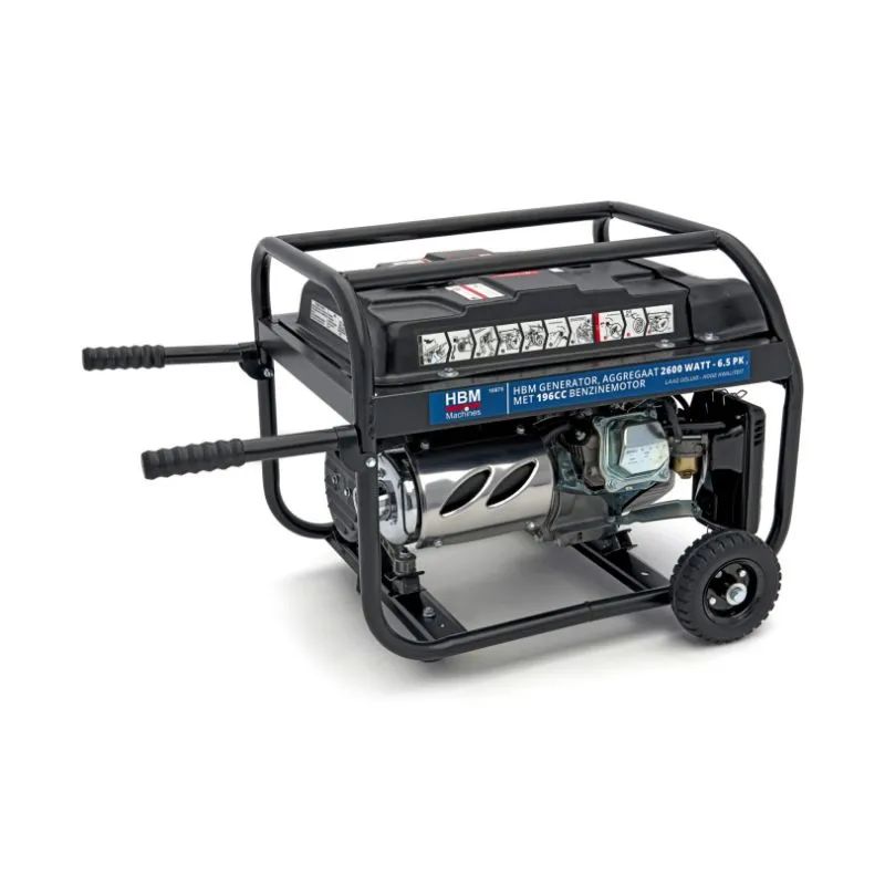 generator električne struje, agregat 2600 w - 6,5 ks, sa 196cc benzins - slika 8