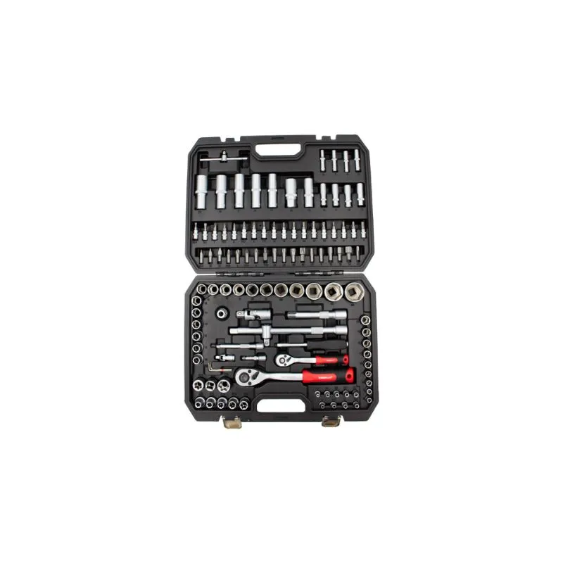 set nasadnih ključeva 110 komada, 1/4" i 1/2" - slika 2