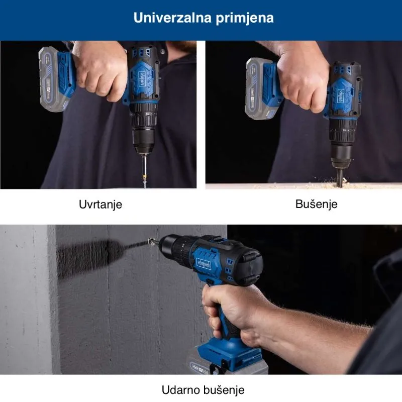 akumulatorska udarna bušilica bc-cd60-x - slika 2