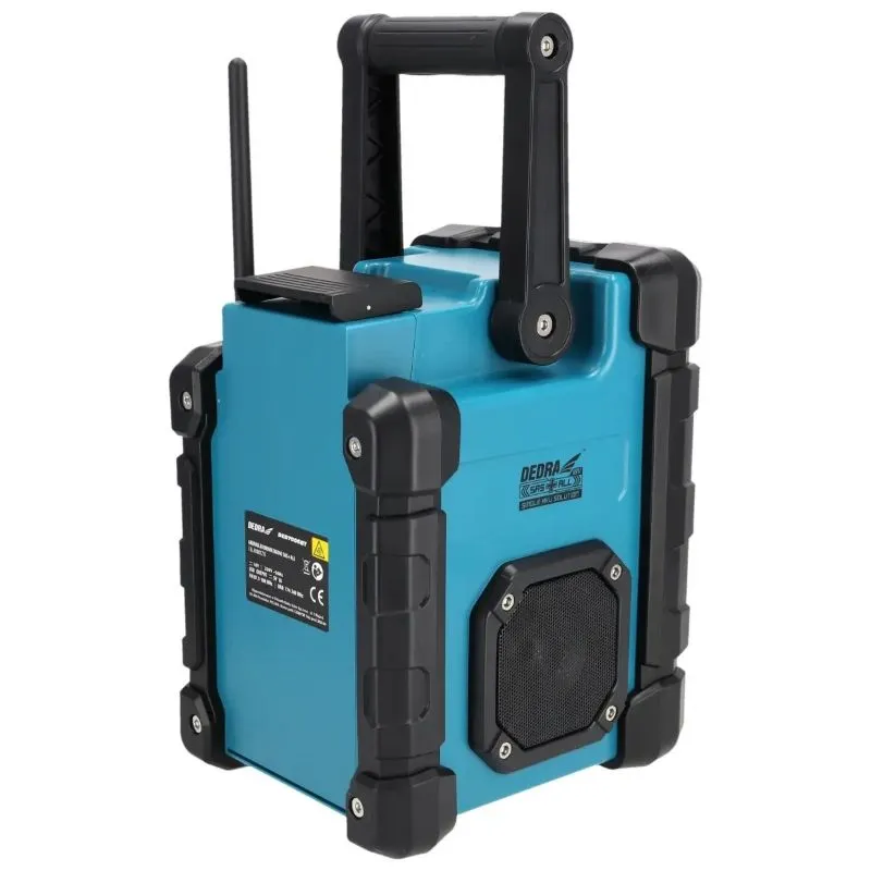 radio dab+ / fm, punjivi 18v, bluetooth, usb - slika 6