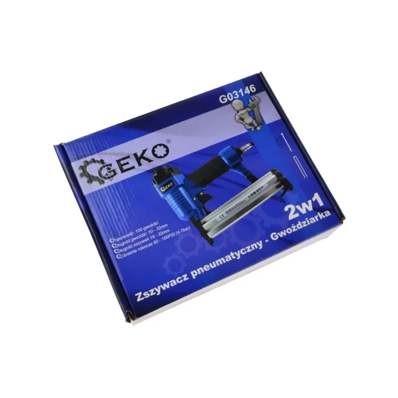 2u1 pneumatski pištolj za klamericu za čavle 10-32 mm ga18 - slika 8