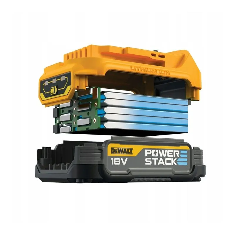 dewalt aku udarna bušilica 18v, 90 nm, 2 x power stack baterije - slika 5