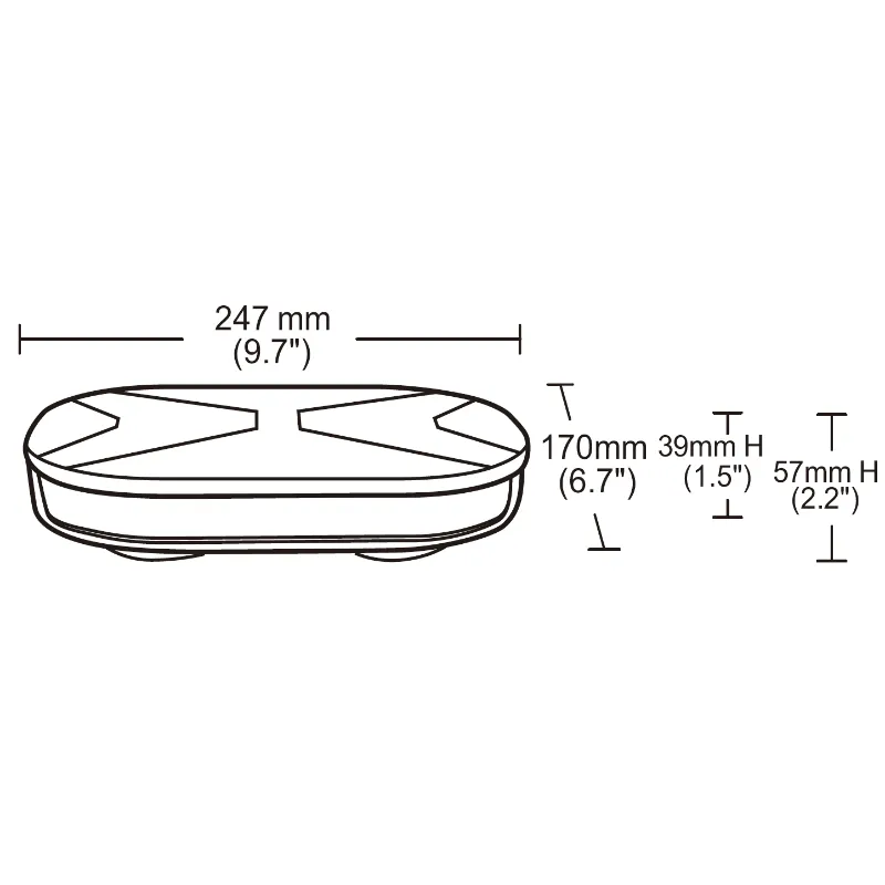led svjetlosna traka, magnetna, 247 mm - slika 2