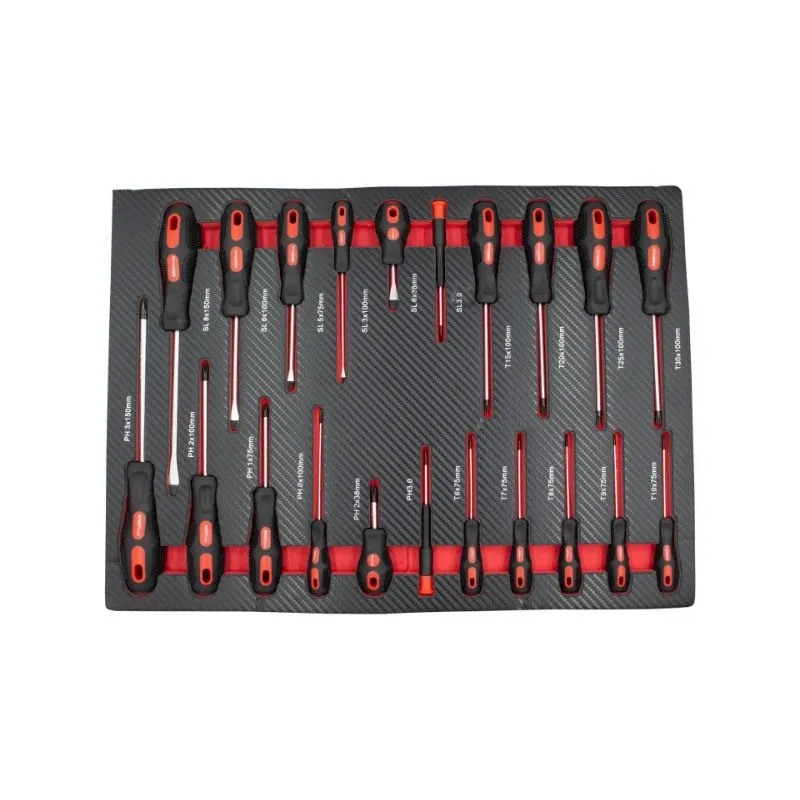 crveni set od 236 komada premium alata, 6 uložaka - slika 5