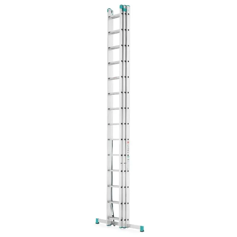 produžne aluminijske ljestve 3x14m - slika 3