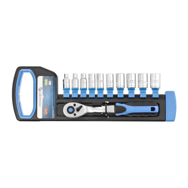 set nasadnih ključeva s čegrtaljkom 1/4" - slika 1