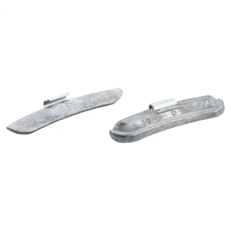 clip-on utezi za čelične felge, 50g, 50 kom, olovo-pb - slika 3