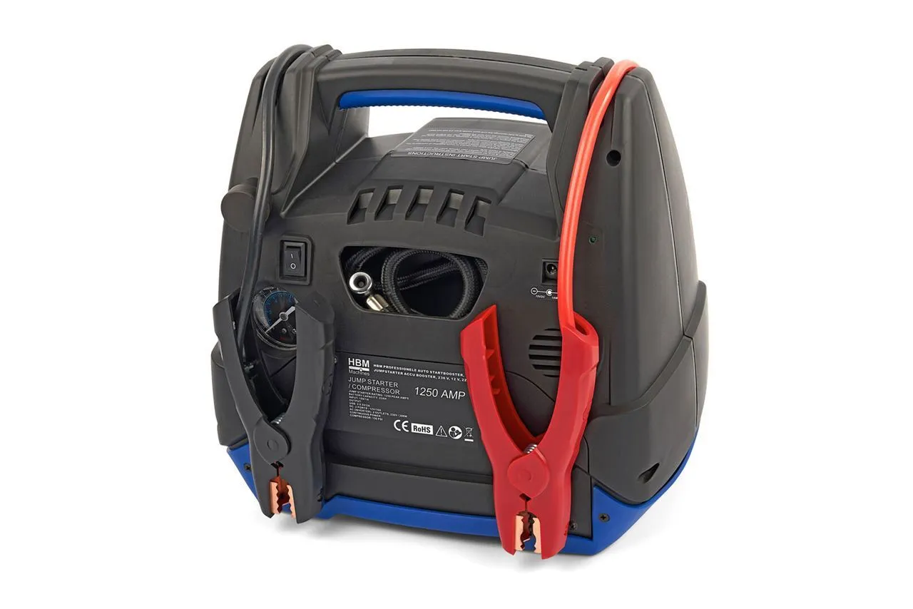 profesionalni starter akumulatora, jumpstarter, 230 v, 12 v, 22 ah - slika 9