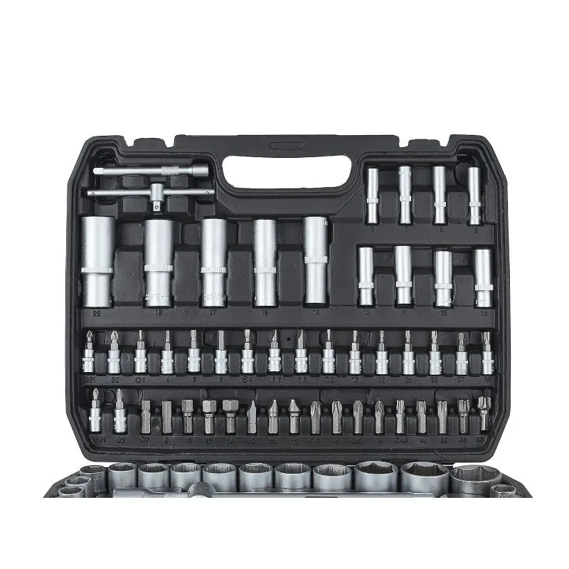 set nasadnih ključeva 1/2", 1/4", 108 komada - slika 5