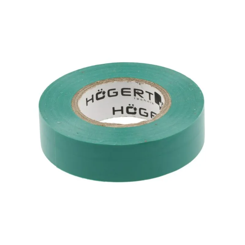 Izolacijska traka pvc 0,13 mm x 19 mm x 20 m zelena - Prelog