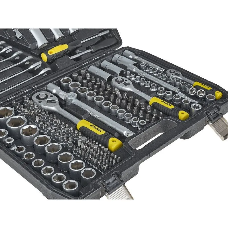 set nasadnih ključeva 1/4", 3/8", 108 komada - slika 7