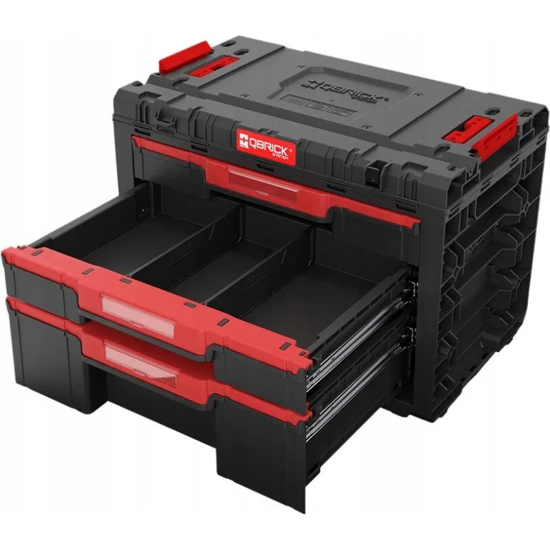 qbrick system prime kutija za alat s 3 ladice basic - slika 2