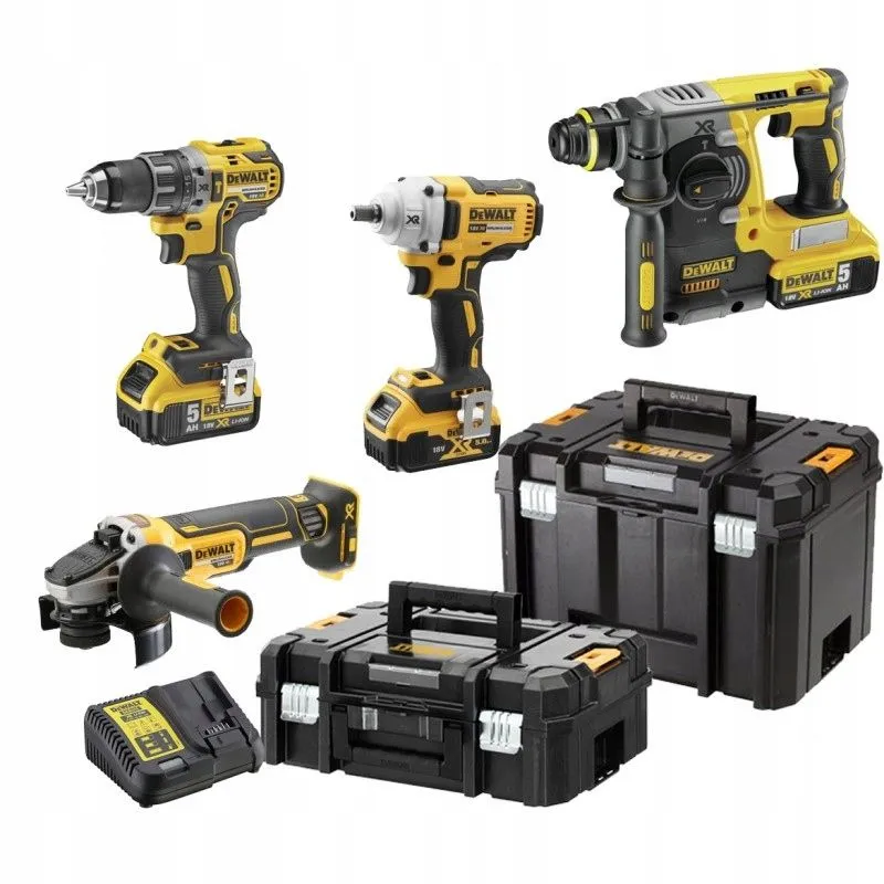 Dewalt set alata od 4 dijela 18 V, baterije 3x 5,0 ah - Prelog