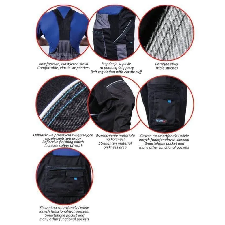 radne treger hlače premium line veličine xl/56 - slika 3