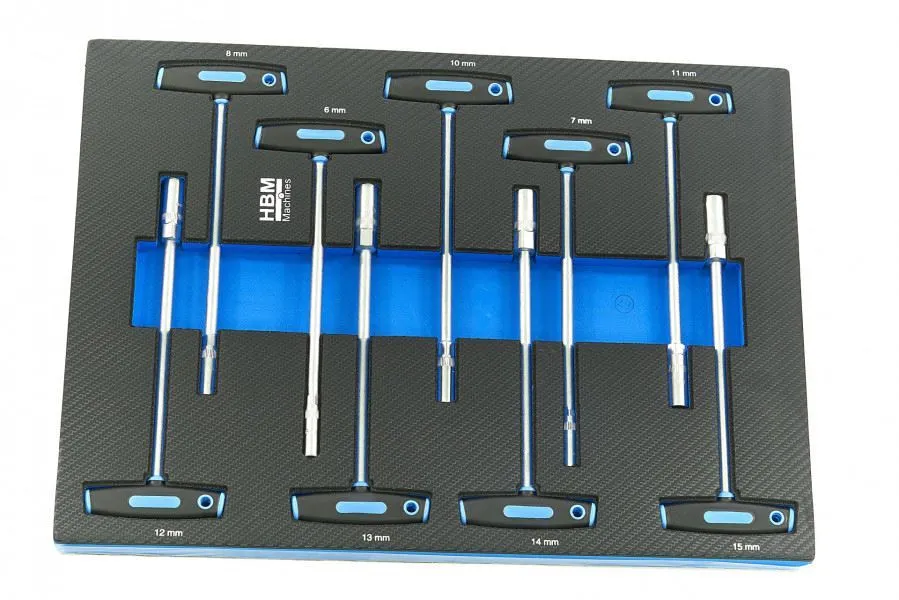 plavi set od 262 komada premium alata, 7 uložaka - slika 4